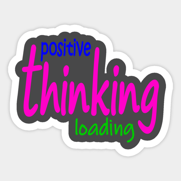 Positive thinking Sticker by dediskalaplus